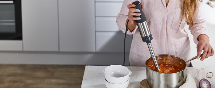 Kenwood HBM60.002GY Triblade XL+ produkt in gebrauch