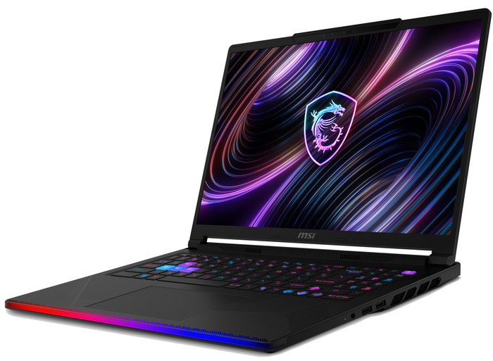 MSI Raider 16 Max HX B2WI-079 - 16" - Intel Core Ultra 9 - 32GB RAM/2TB SSD - RTX 5080 rechte seite