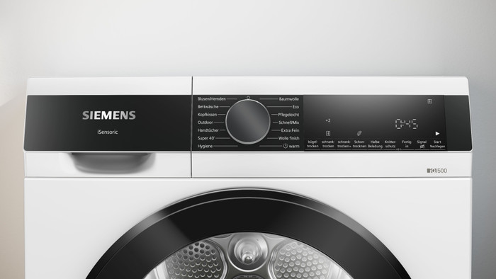 Siemens WQ33G2D41 detail