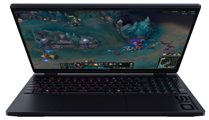 HyperX OMEN 15-gb0076ng - 15,3" - AMD Ryzen 7 - 16GB RAM/512 GB SSD - RTX 5070 vorne