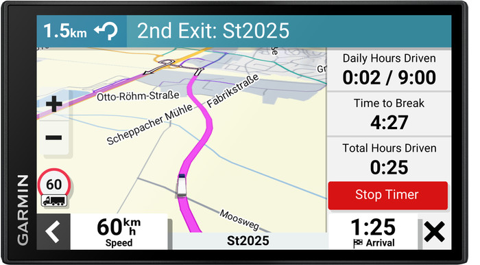 Garmin Dezl LGV610 Truck Europa null