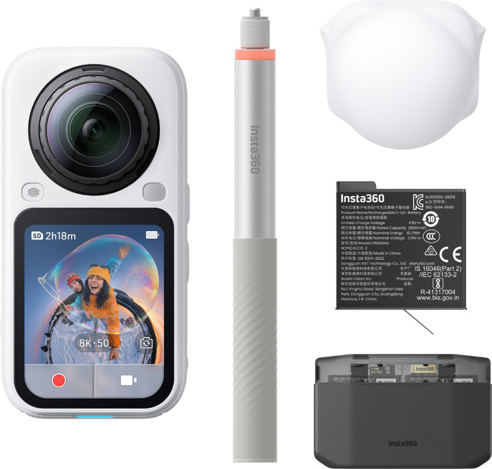 Insta360 X6 Essentials Bundle Weiß Main Image