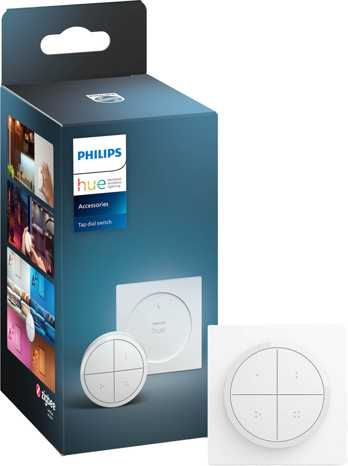 Philips Hue Tap Dial Switch - Rotary Switch - White product in use