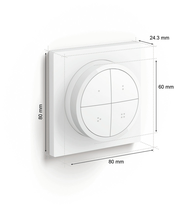 Philips Hue Tap Dial Switch - Rotary Switch - White visual supplier