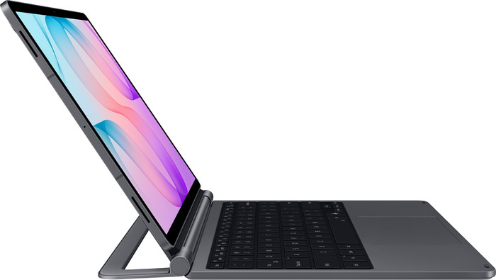 Samsung Galaxy Tab S12 Plus Tastaturhülle QWERTZ Schwarz linke seite