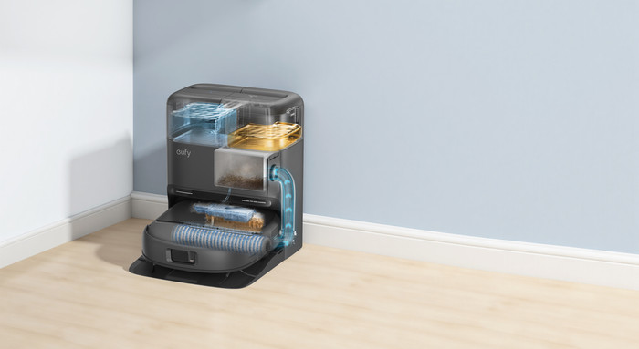 eufy Omni C28 produkt in gebrauch