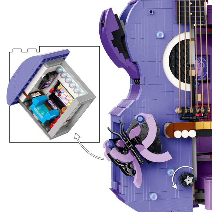 LEGO Editions Olivia Rodrigos Gitarre 43031 detail