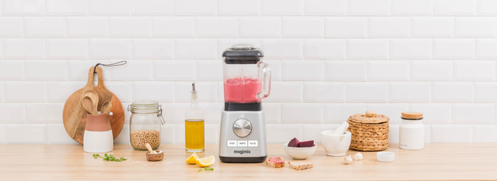 Magimix Power Standmixer 3 Matt Chrom visueller lieferant