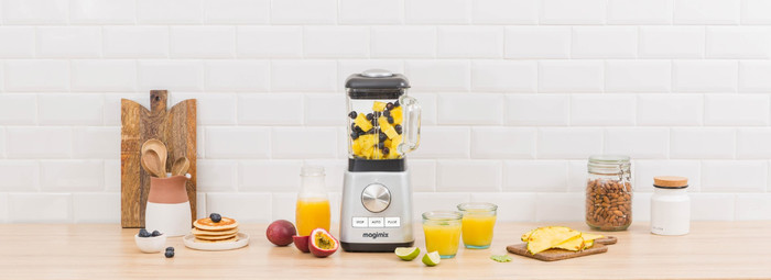 Magimix Power Standmixer 3 Matt Chrom visueller lieferant