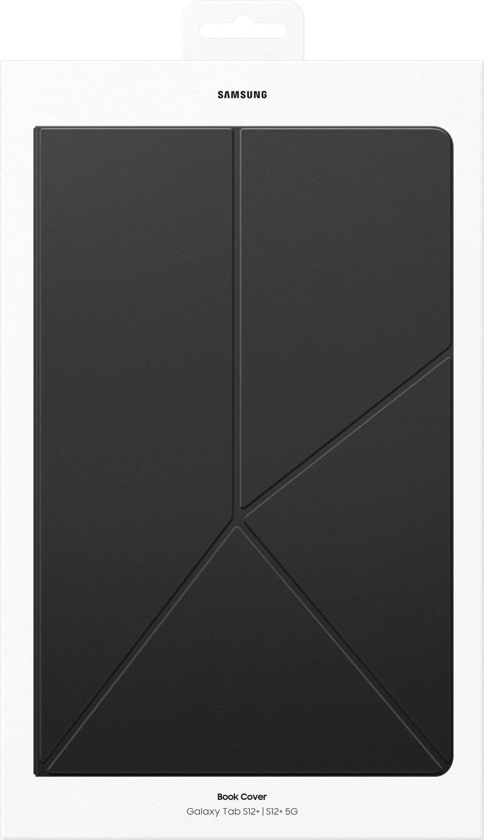 Samsung Galaxy Tab S12 Plus Book Case Schwarz verpackung