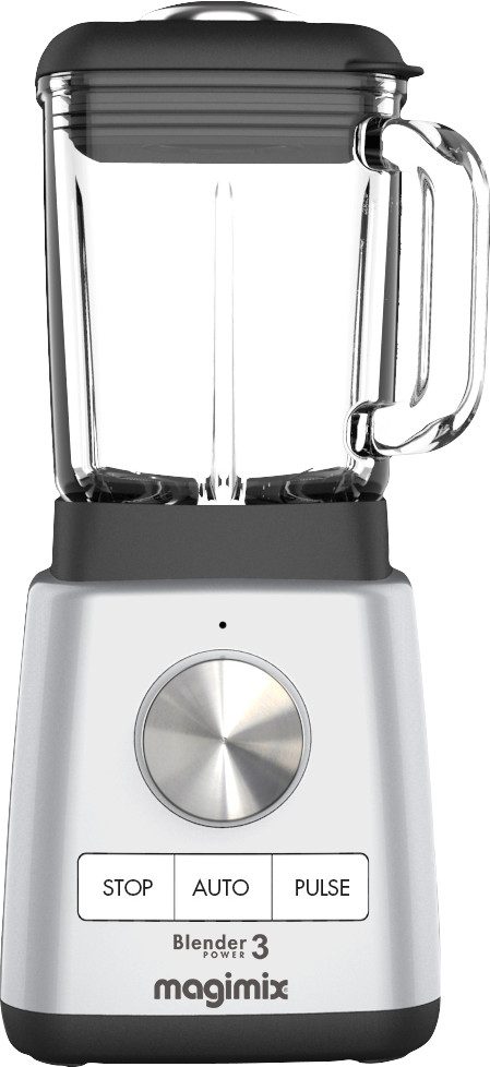 Magimix Power Standmixer 3 Matt Chrom vorne