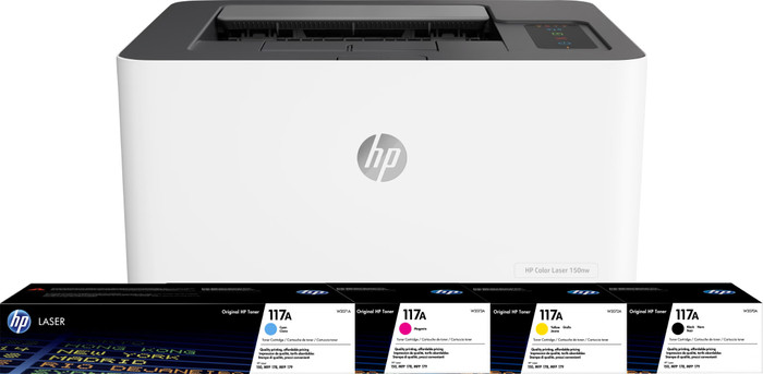 HP Color Laser MFP 150nw + 1 Toner-Ersatzset Main Image