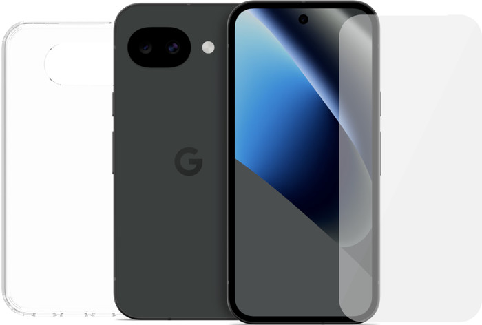 Google Pixel 10a 256GB Schwarz 5G + Basis-Zubehörset Main Image