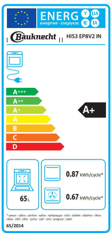 Bauknecht HIS3 EP8V2 IN null