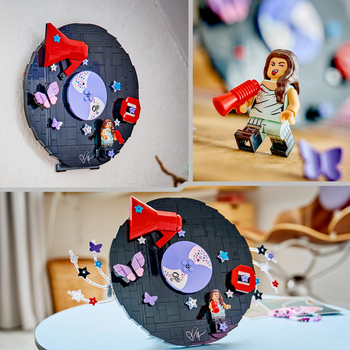 LEGO Editions Olivia Rodrigos Schallplatte 43028 detail