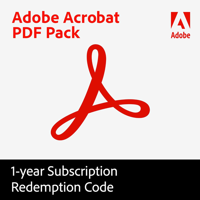 Adobe Acrobat PDF Pack 1 Year - Digital Main Image