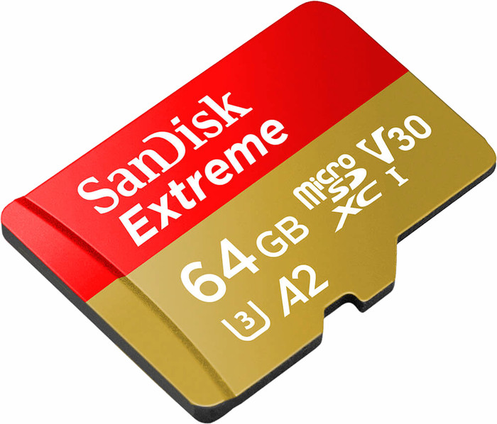 SanDisk microSDXC Extreme 64GB 80 MB/s null