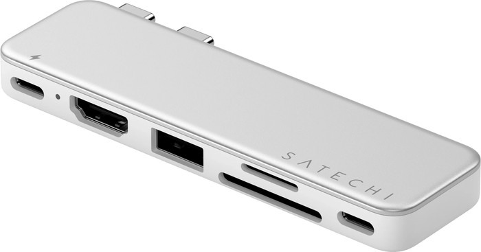 Satechi USB-C Snap Hub Silber Main Image