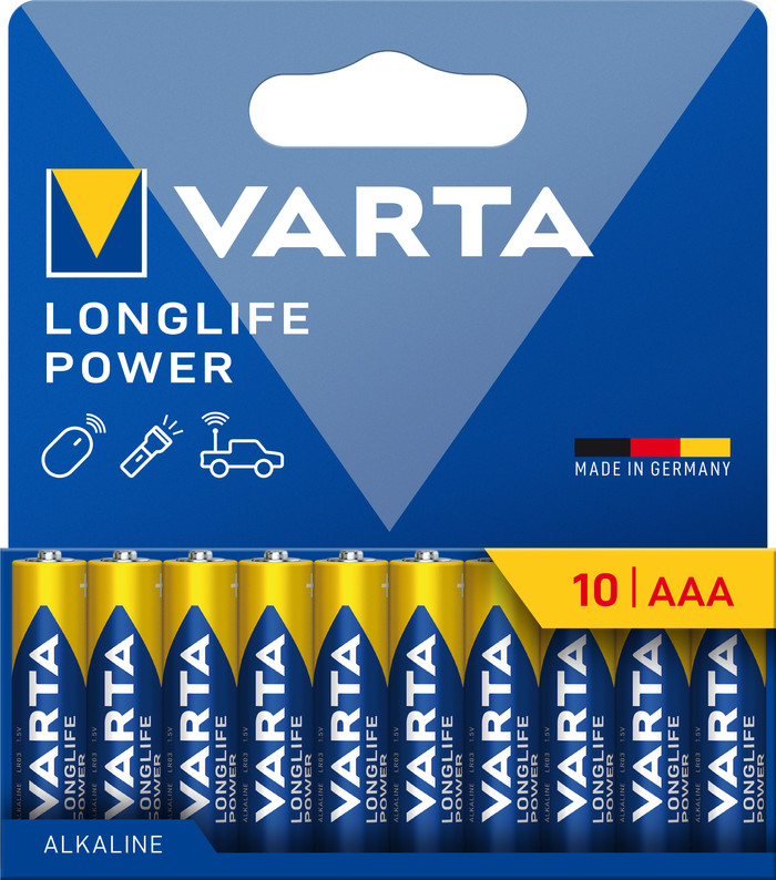 VARTA Longlife Power AAA 10-pack Main Image
