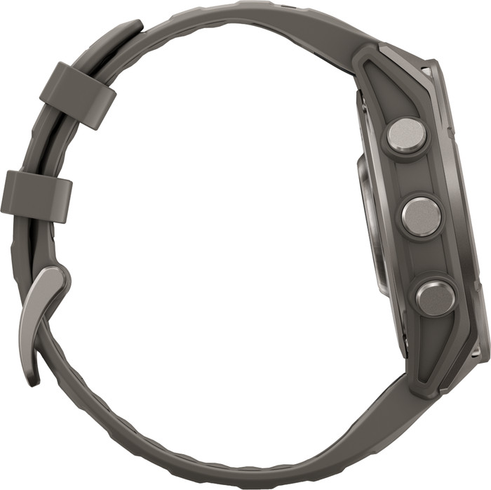 Garmin Fenix 9 Grey 47mm right side