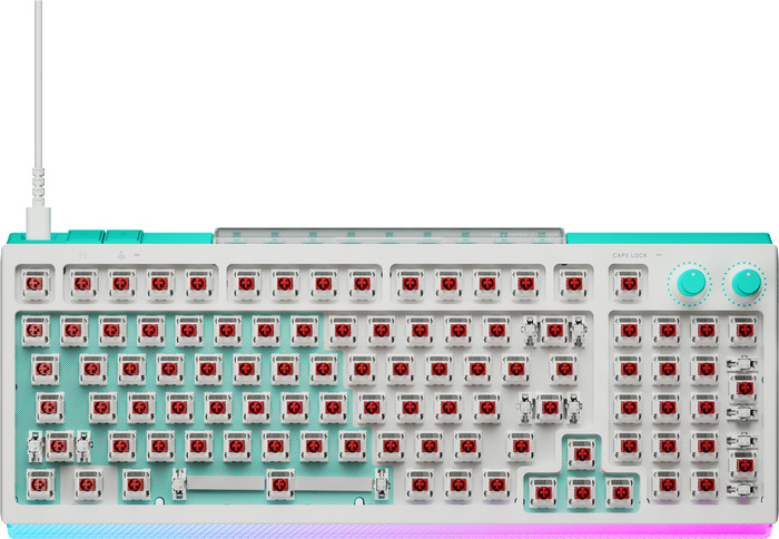 Logitech G512 X 98 Gaming-Tastatur QWERTZ Weiß detail