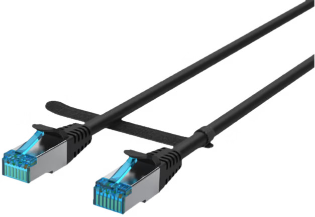 BlueBuilt Netzwerkkabel FTP CAT6 0,5 m Schwarz Main Image