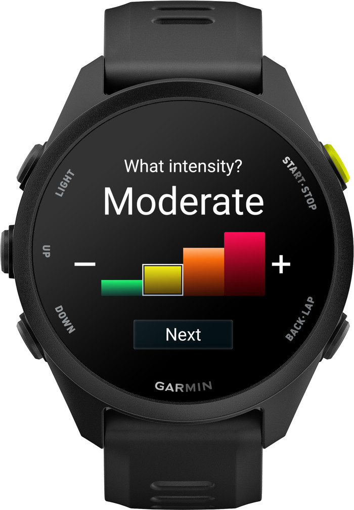 Garmin Forerunner 70 43mm Black front