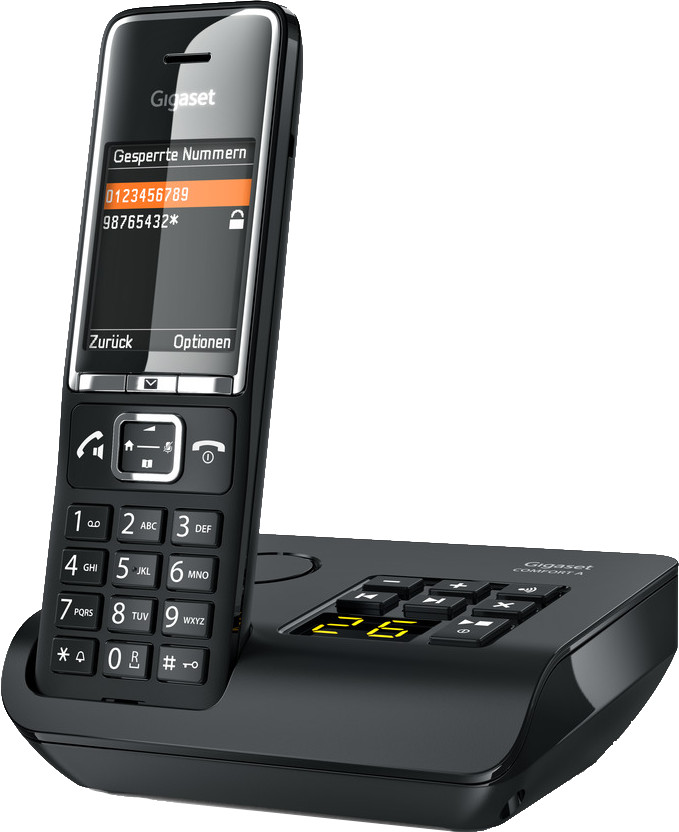 Gigaset Comfort 550A rechte seite