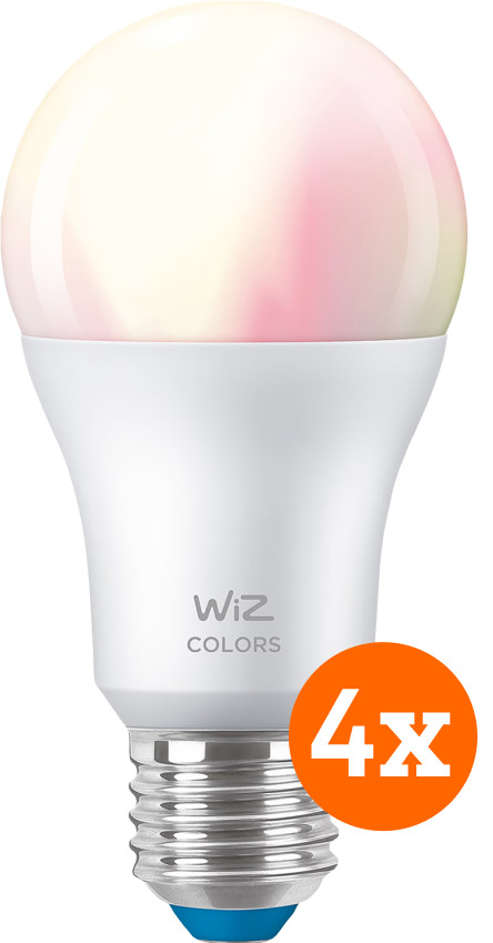 WiZ Smart-Lampe 4er-Pack - Weiß- und Farblicht - E27 Main Image
