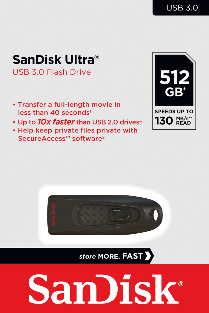 SanDisk Cruzer Ultra USB 3.0 512 GB null