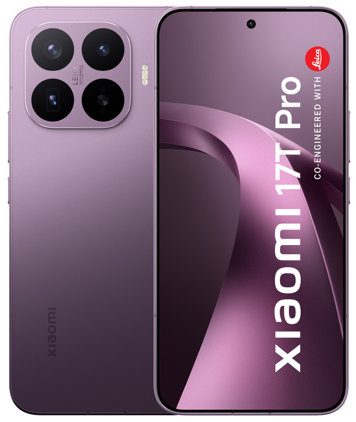 Xiaomi 17T Pro 256GB Lila 5G vorne