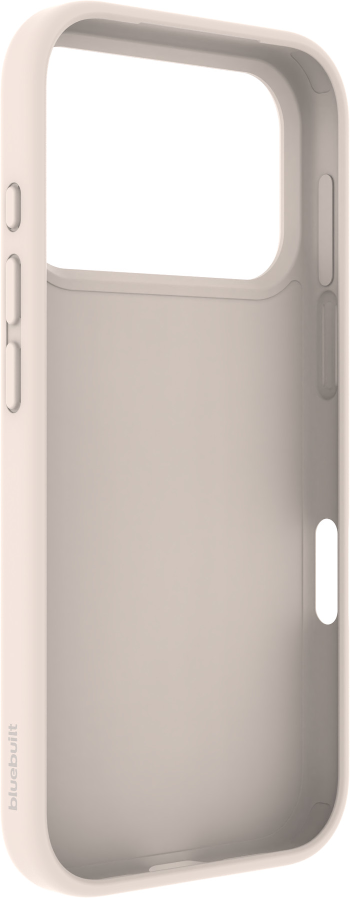 BlueBuilt Protective Back Cover Apple iPhone 17 Pro Beige right side