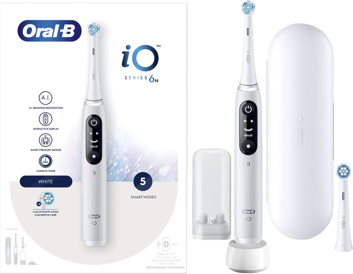 Oral-B iO 6n White Value Pack packaging