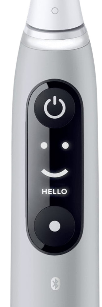 Oral-B iO Series 6N Gray + Extra iO Gentle Care Brush Attachment detail