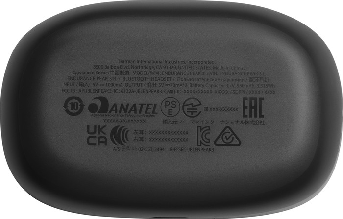 JBL Endurance Peak3 Black null