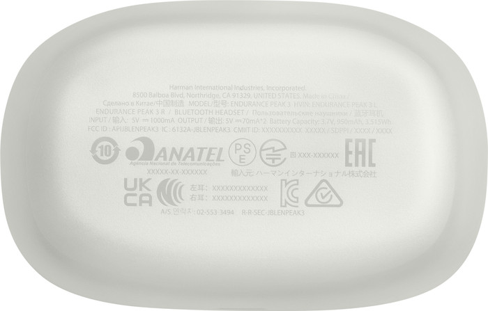 JBL Endurance Peak3 Weiß null