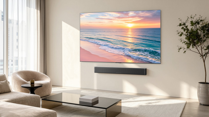 TCL Q75K (2026) produkt in gebrauch