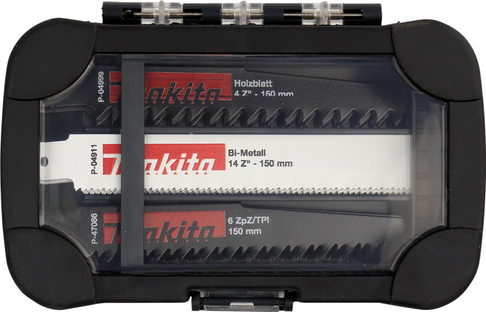 Makita 25-piece Reciprocating Saw Blade Set (Universal) P-81262 front