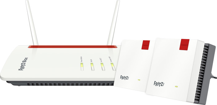 AVM FRITZ!Box 6660 Cable + FRITZ!Repeater 1200 AX (2er-Pack) Main Image