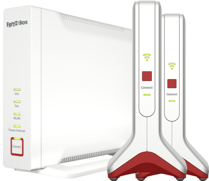 AVM FRITZ!Box 4060 + FRITZ!Repeater 6000 (2-pack) Main Image