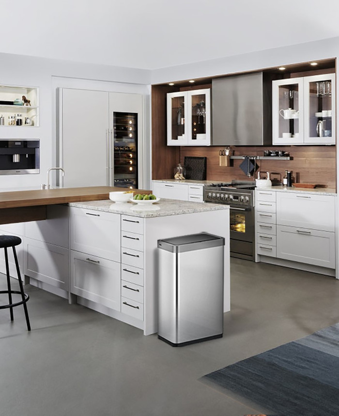 EKO Mirage X Sensor 80 Liter Matt Edelstahl produkt in gebrauch