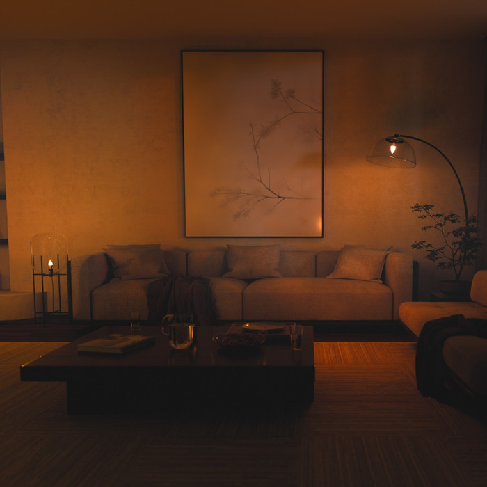 Philips Hue Candle Light White Ambiance E14 Separate Light product in use