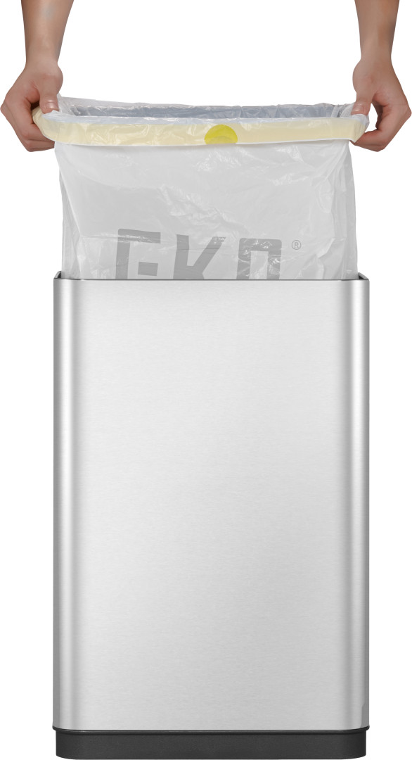 EKO Mirage X Sensor 80 Liter Matt Edelstahl produkt in gebrauch