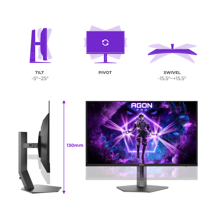 AOC AGON AG326UZD2 QD-OLED visueller lieferant