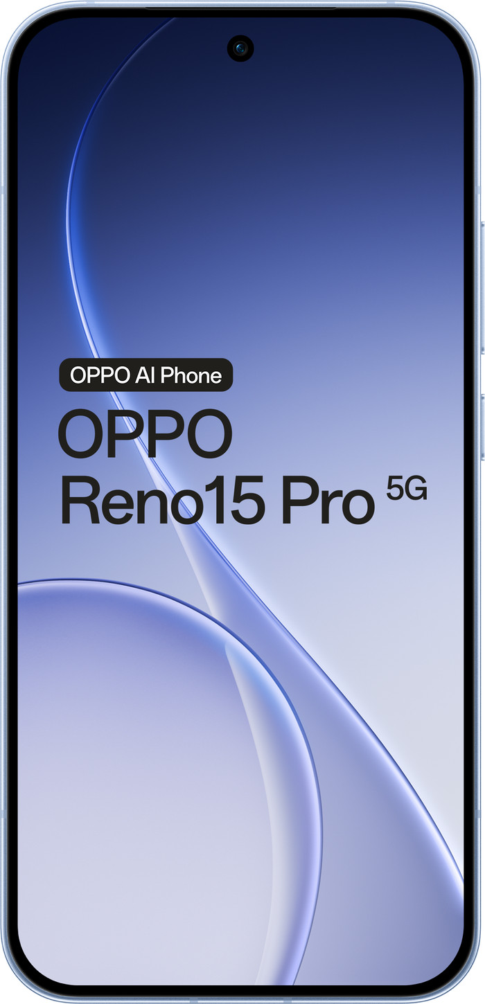 OPPO Reno15 Pro 512GB Hellblau 5G vorne