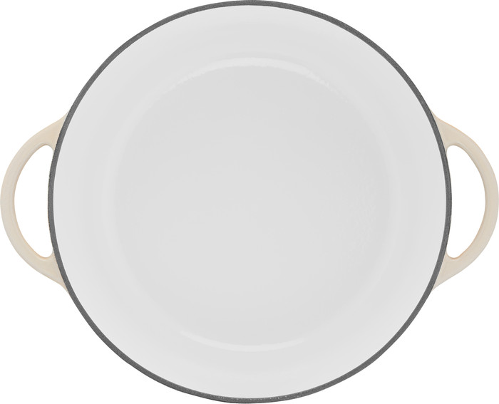 Tefal LOV niedriger Bräter 28 cm Beige oberseite