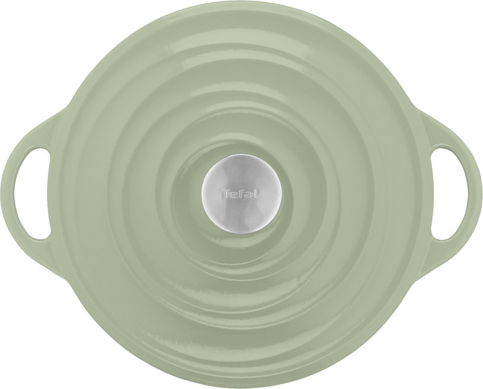 Tefal LOV Low Dutch Oven 28cm Green top