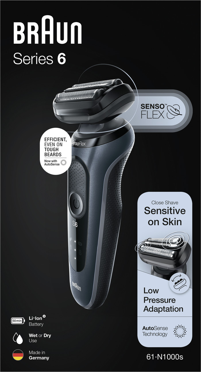 Braun Series 6 61-N1000s verpackung