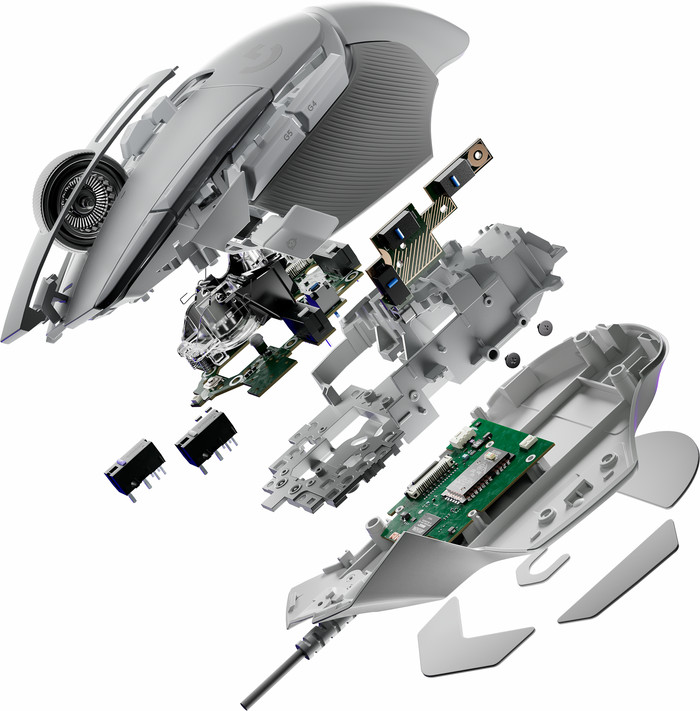 Logitech G502 X Kabelgebundene Gaming-Maus Weiß null