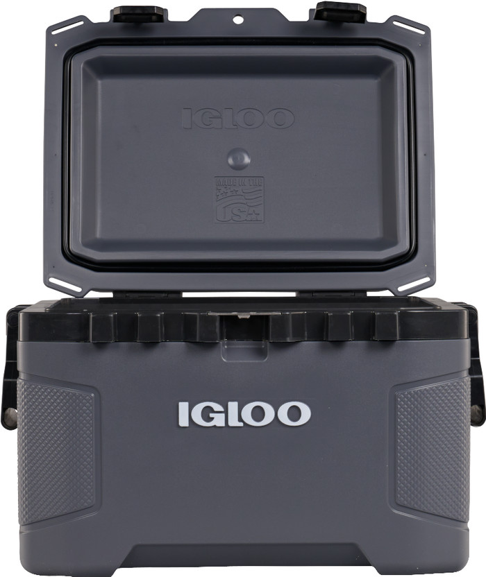 Igloo Trailmate 50QT Carbonite Cooler front
